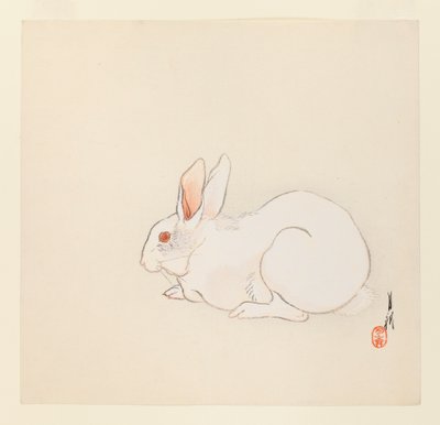 White Rabbit by Ogata Gekko